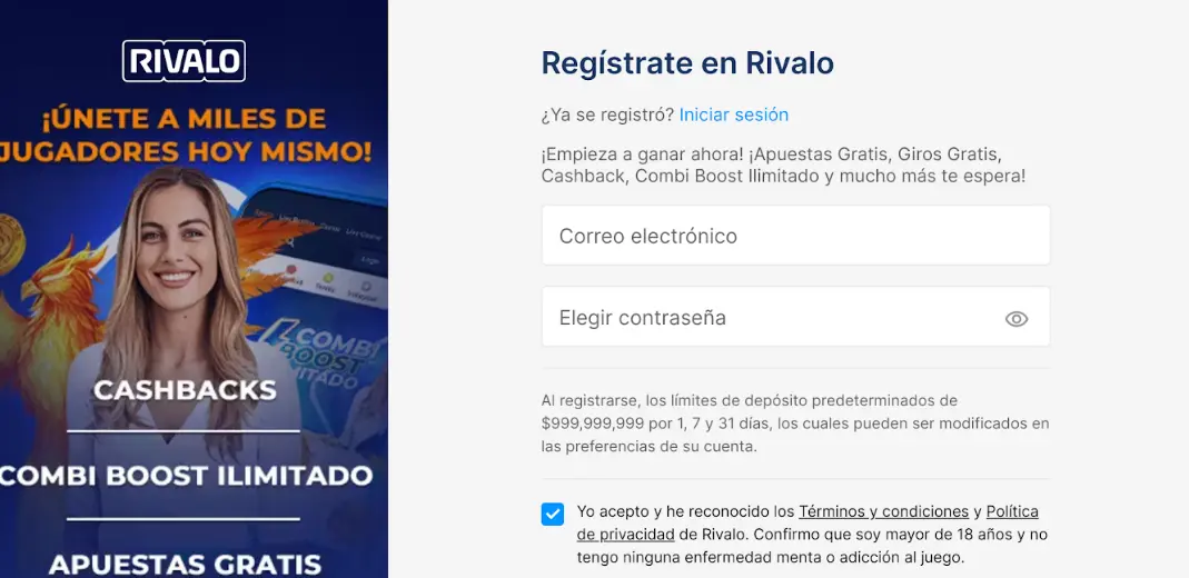Rivalo registro
