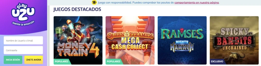Juegos en PlayUZU