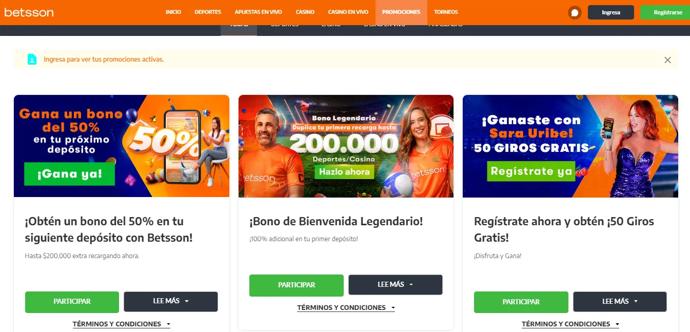 Betson casino online