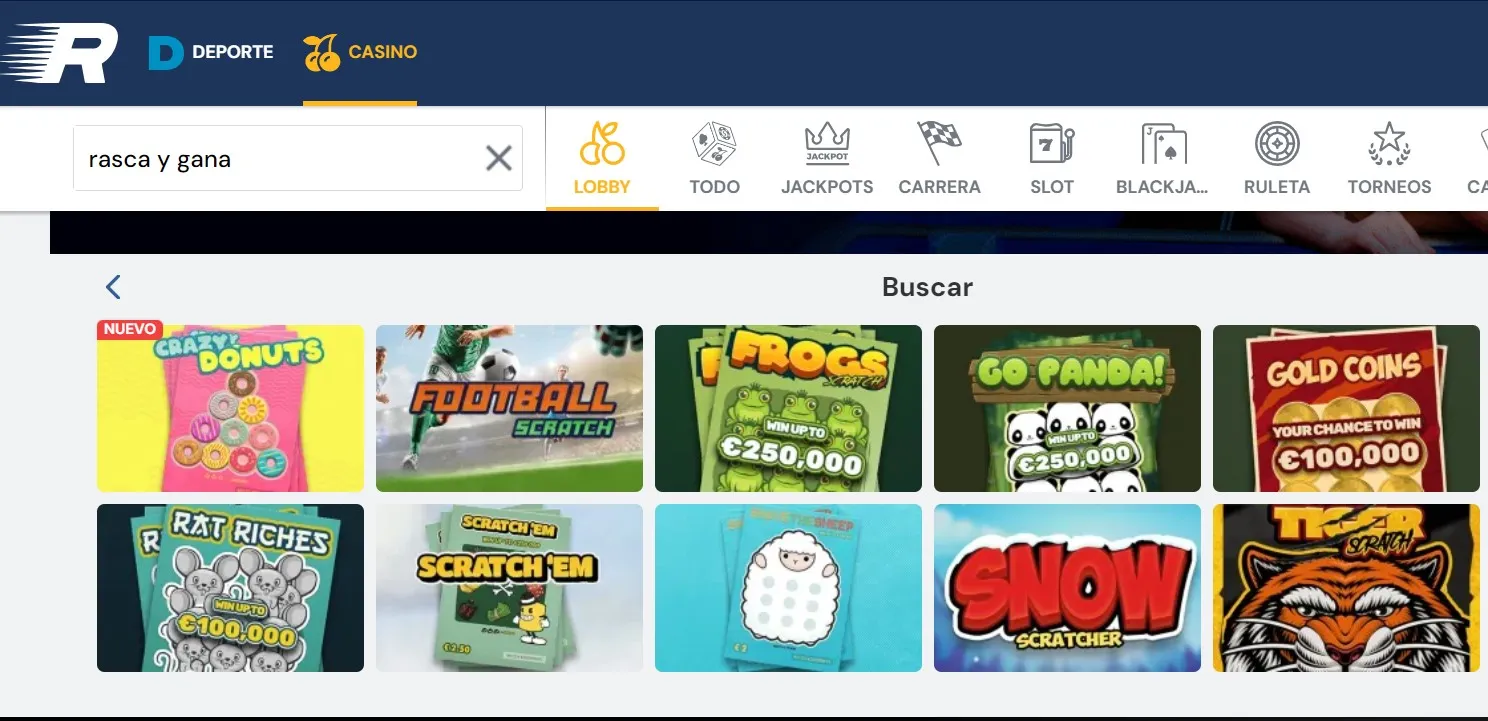 Rushbet, casino lotería online loteria casinos online rushbet