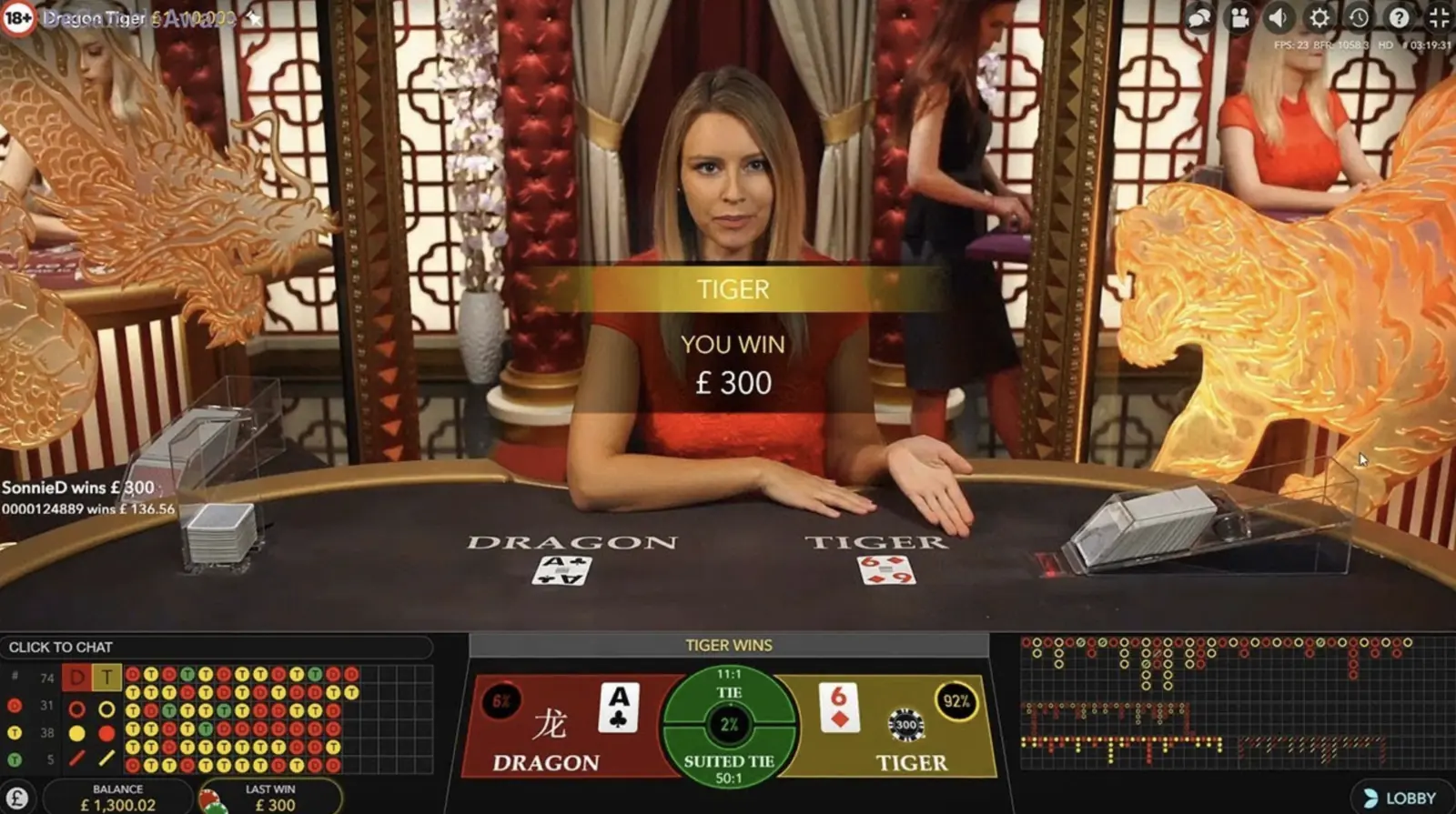 Baccarat Dragon Tiger Dragon Tiger baccarat