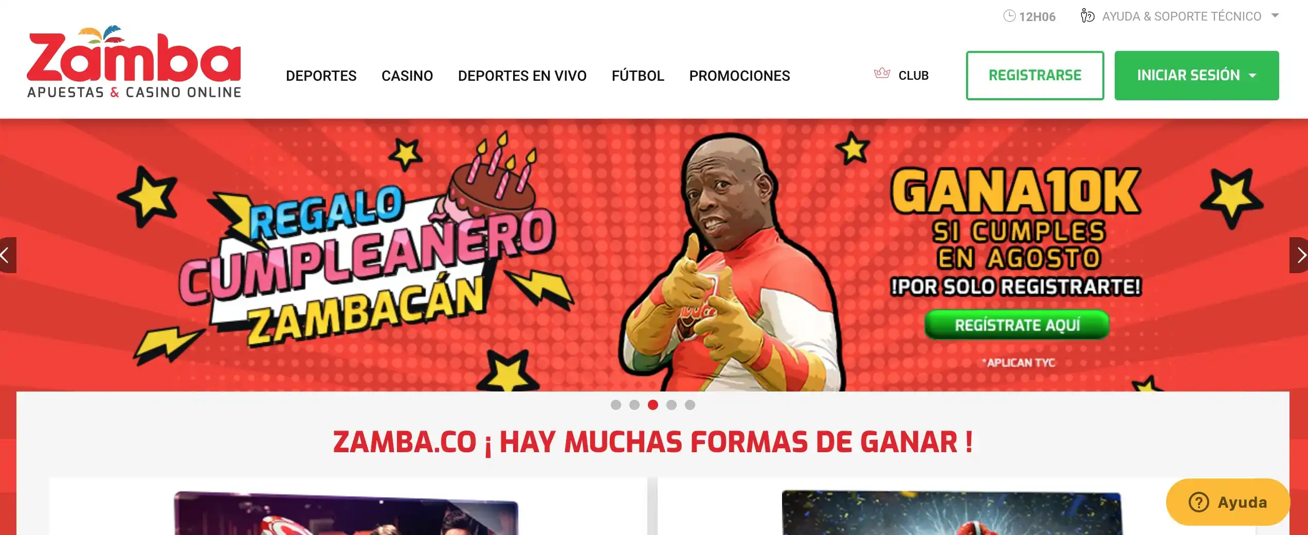 Zamba Casino Colombia