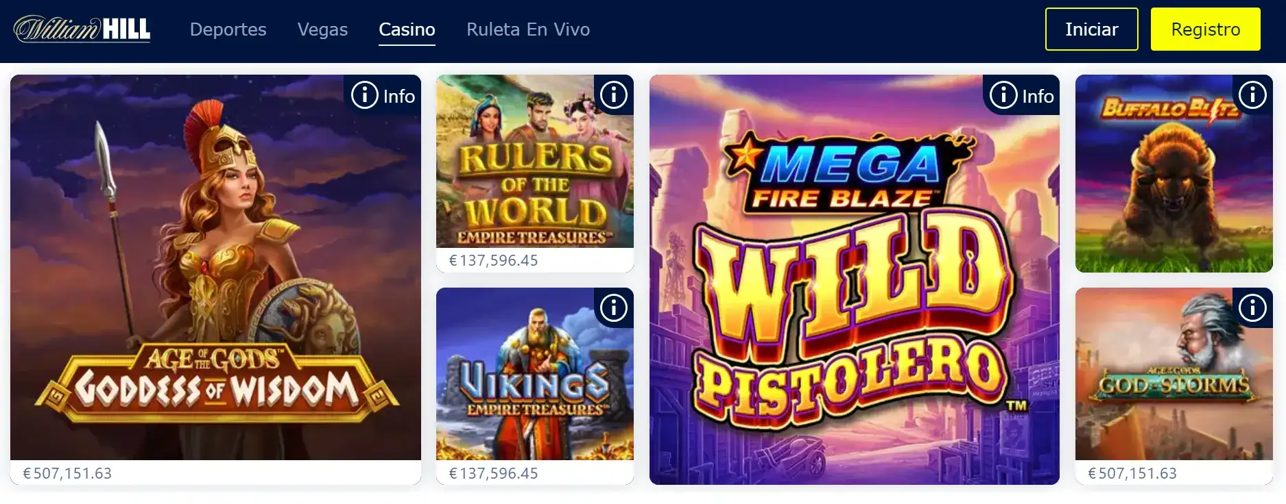 Tragamonedas en William Hill casino tragamonedas ganar willianhill
