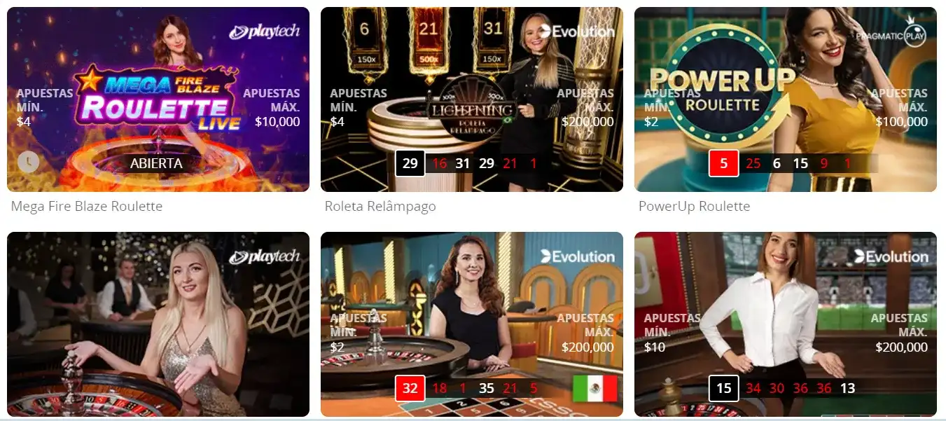 Disfruta de la ruleta en video o en vivo ruleta en vivo