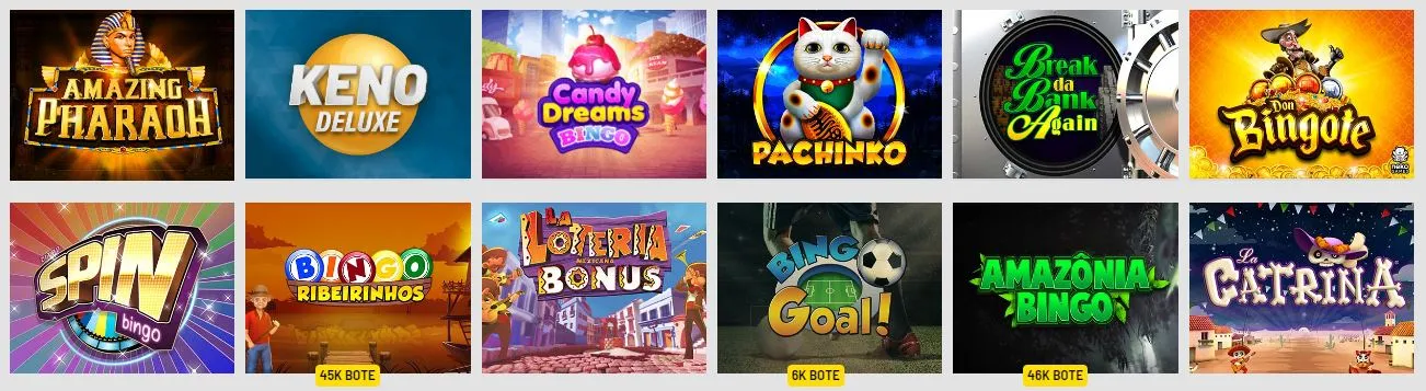 Los juegos de bingo en casinos online Bingo