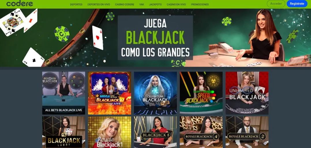 Blackjack en Codere casino casino blackjack codere colombia
