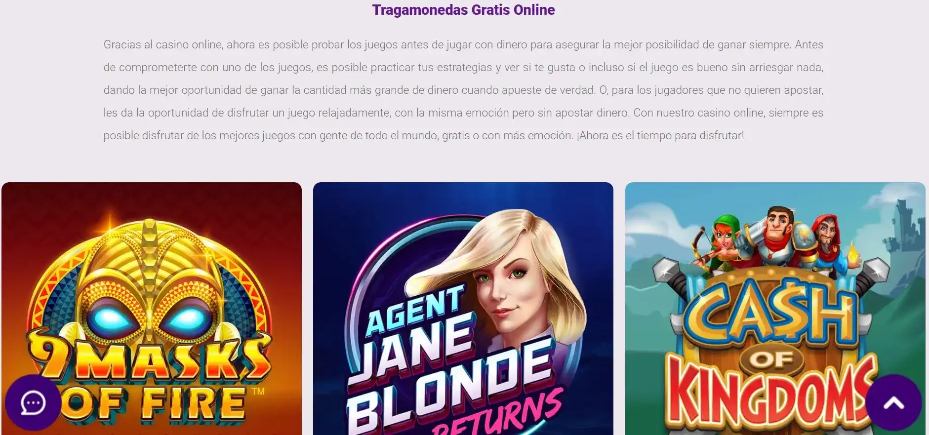 Tipos juegos tragamonedas