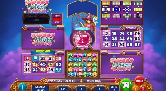 Sweet Alchemy Bingo pertenece a Play’N Go bingo casinos online SweetAlchemy