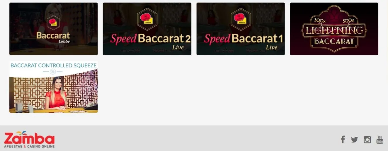 Baccarat casino online