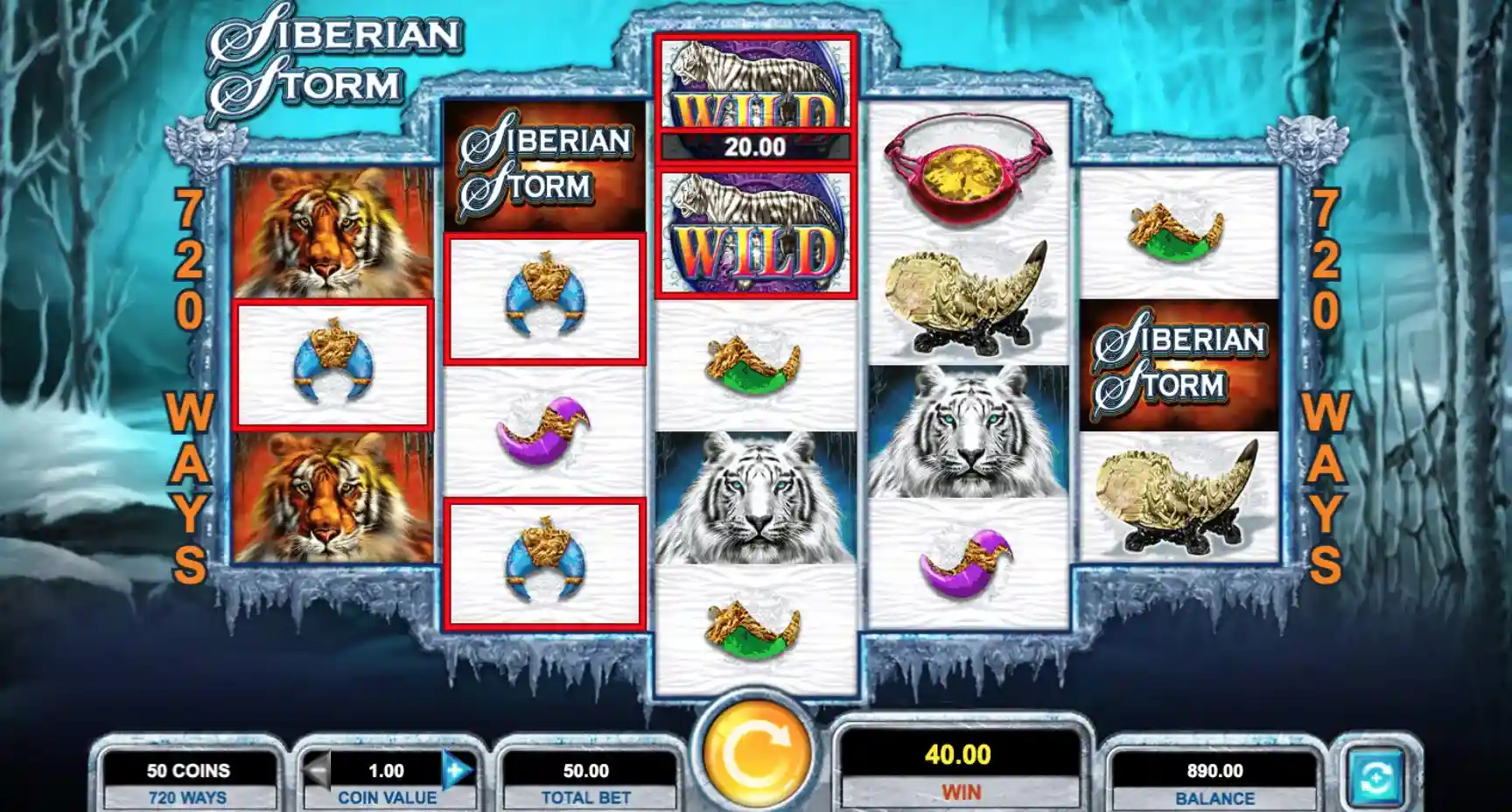 Slot de Siberian Storm Siberian Storm