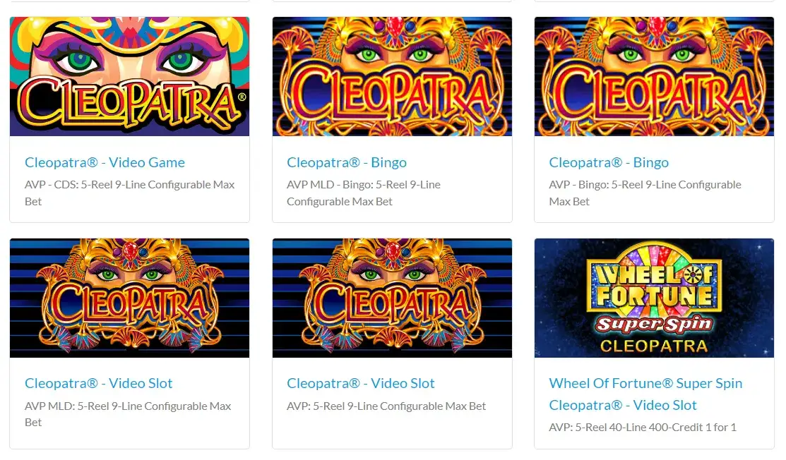 Cleopatra tragamonedas IGT Cleopatra tragamonedas IGT