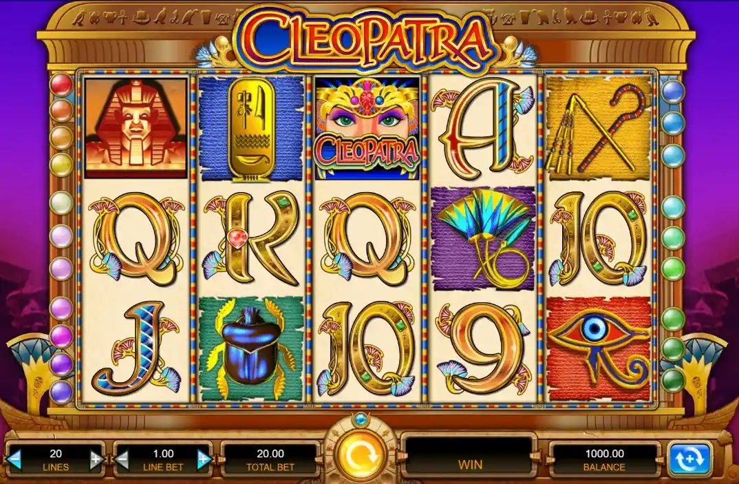 Cleopatra tragamonedas tablero Cleopatra tragamonedas tablero