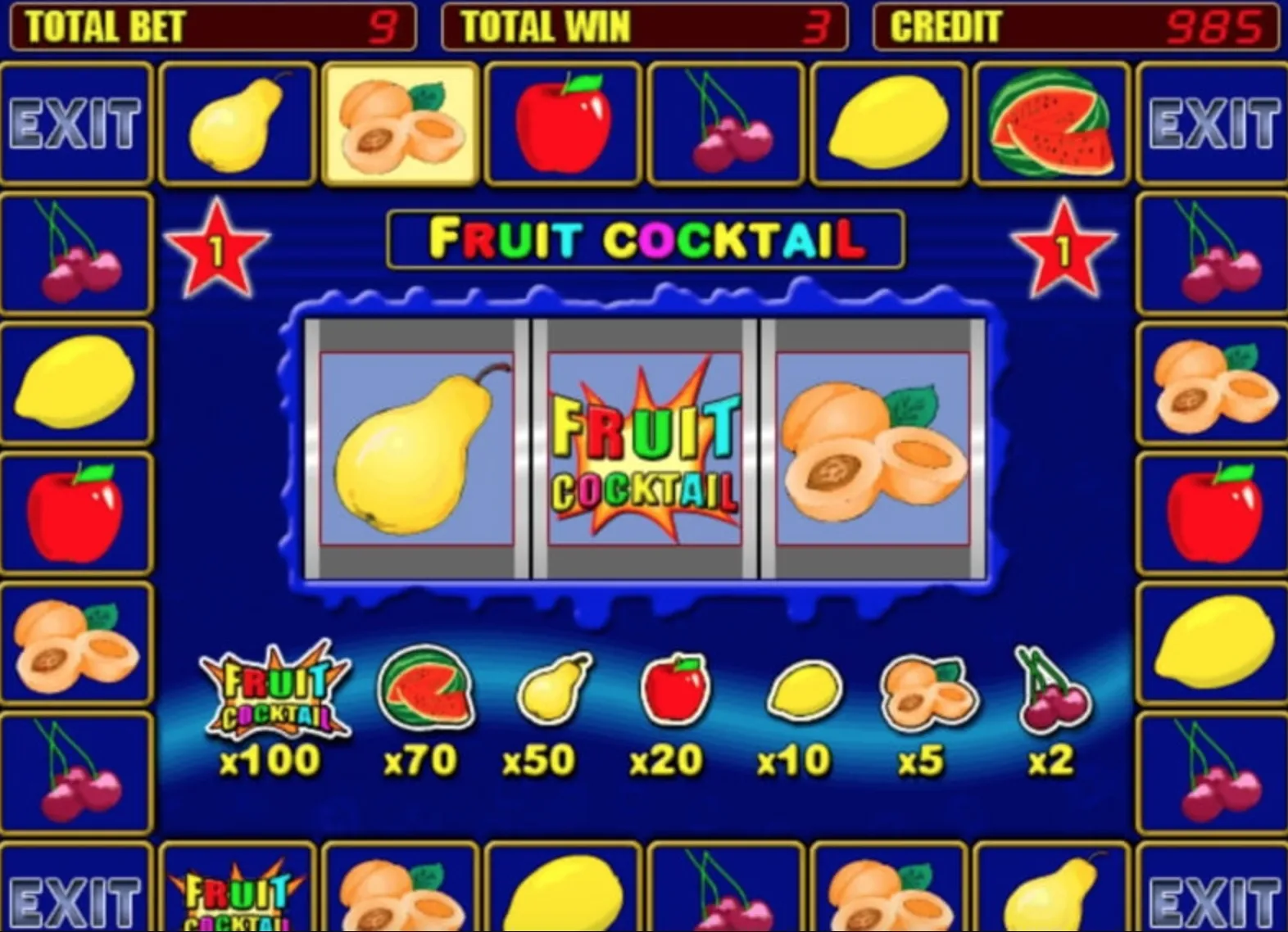 Fruit Cocktail slot