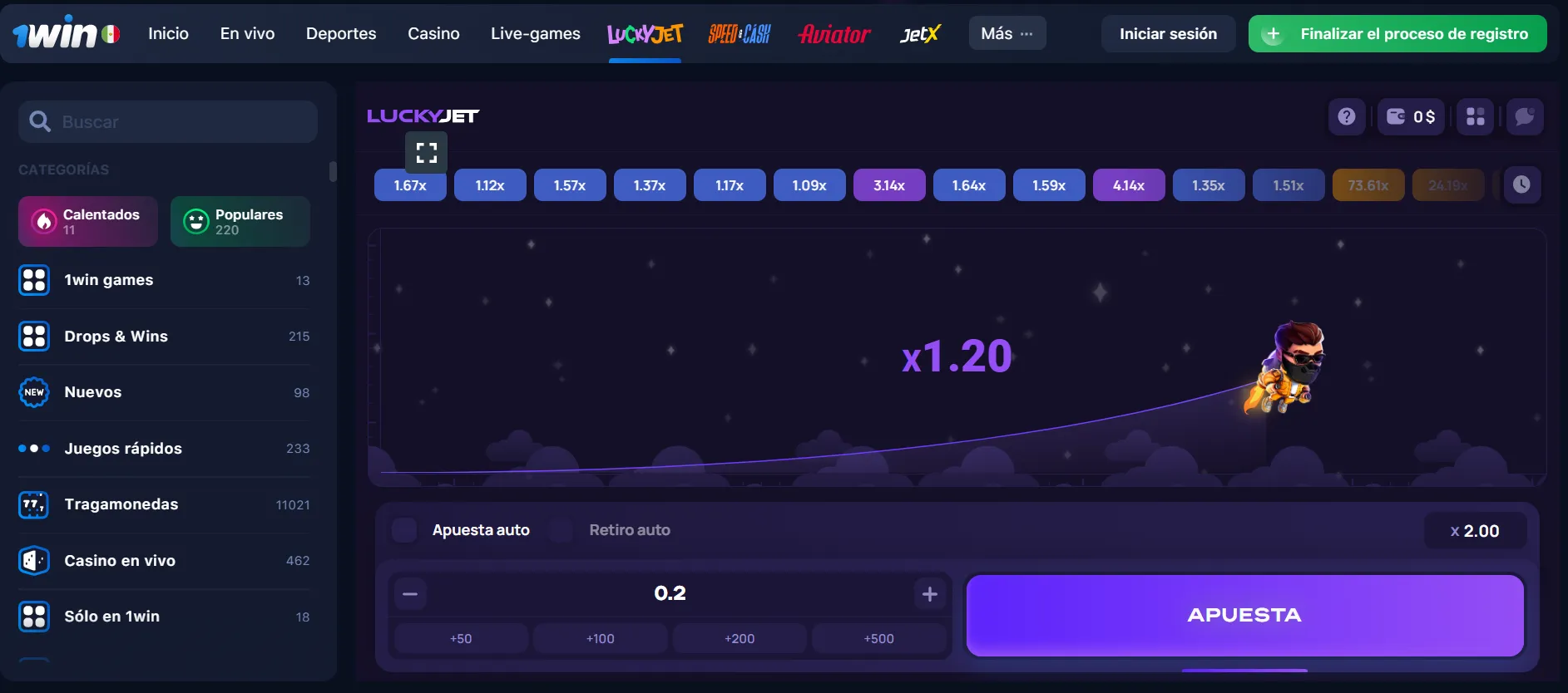 lucky jet juegos tablero