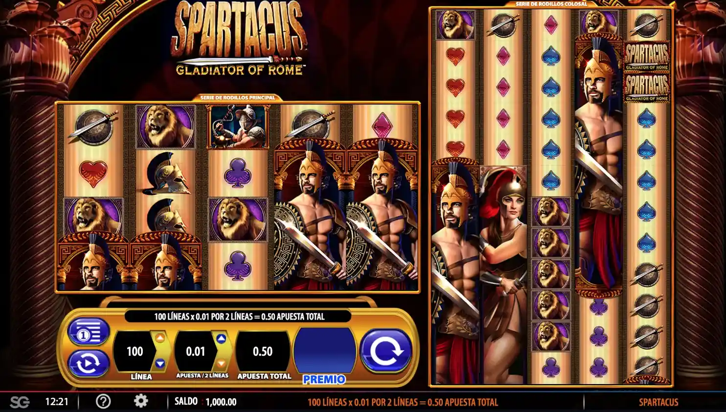 Spartacus slot