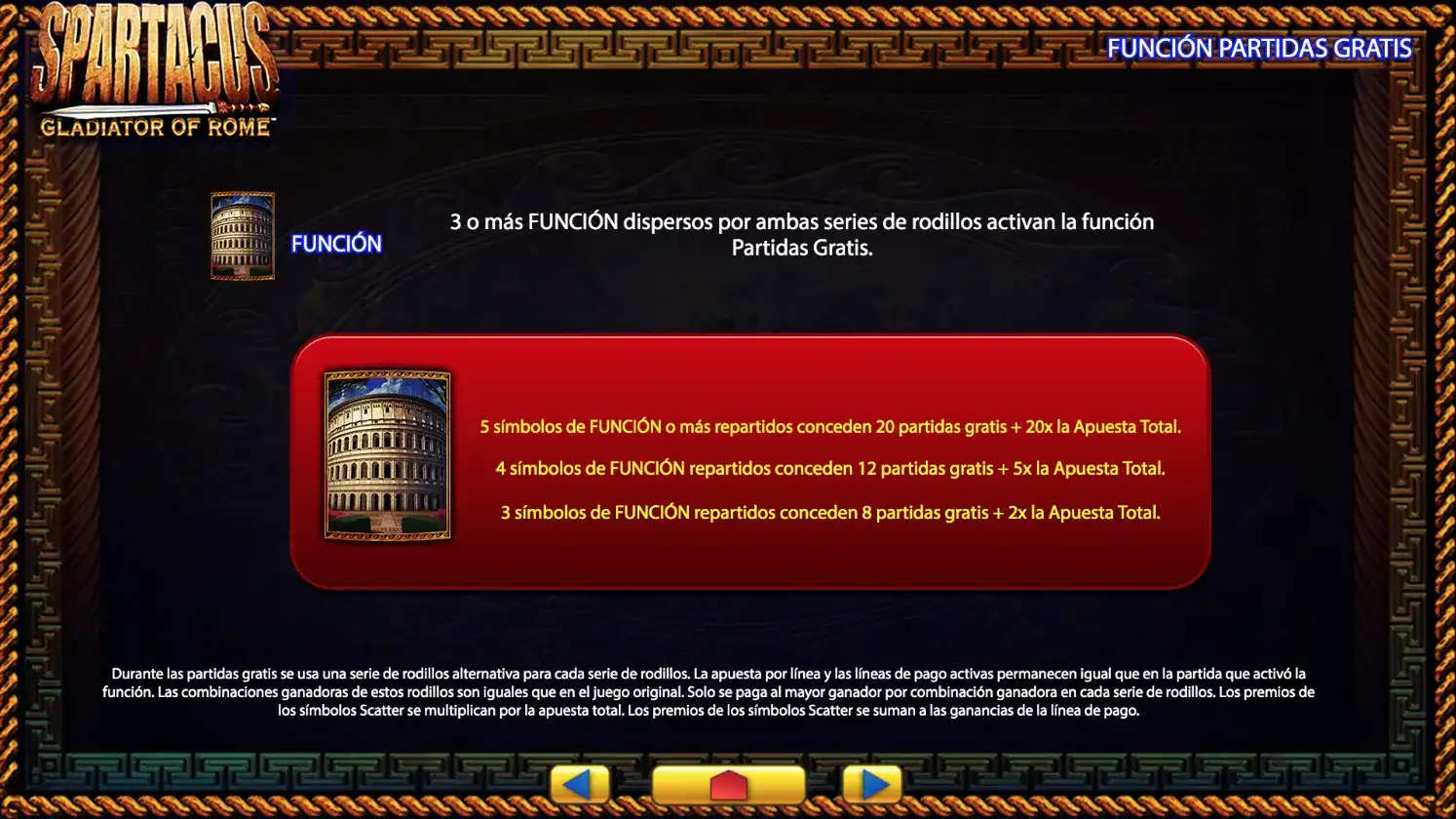 Giros gratis Spartacus