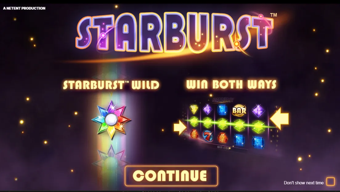 starburst slot