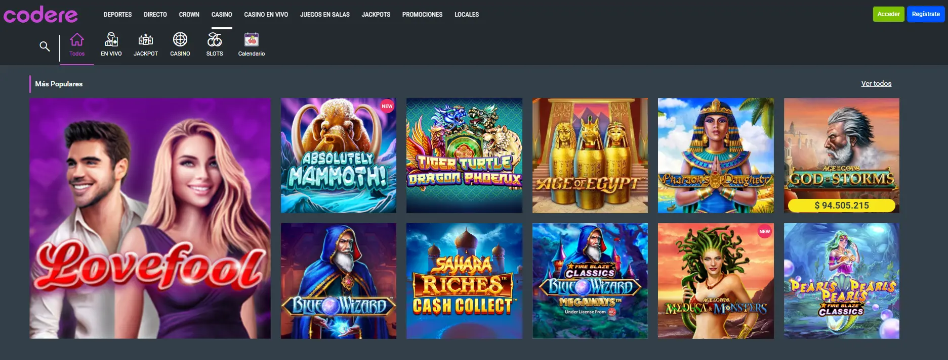 Codere casino online: apuestas deportivas y juegos de casino Codere casino: apuestas deportivas y juegos de casino