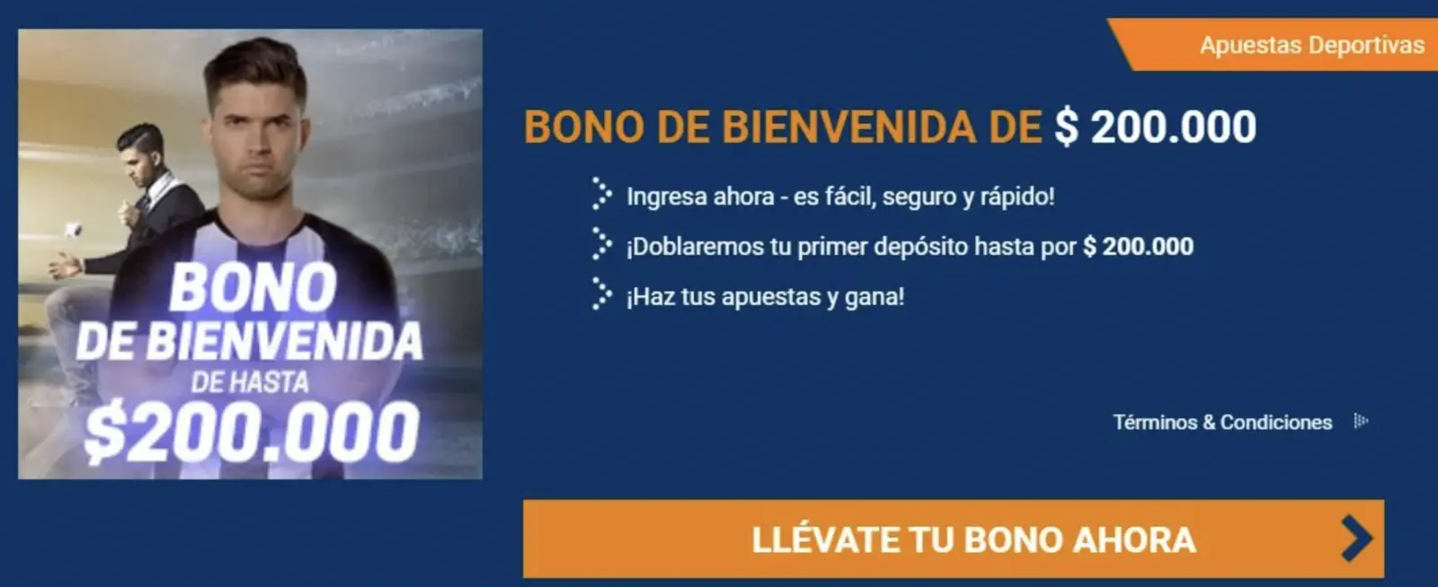 Bono bienvenida Rivalo